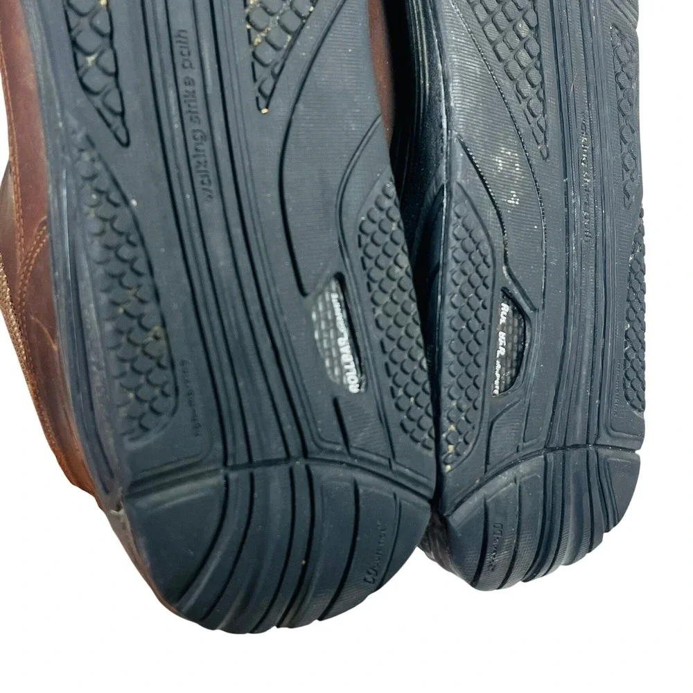 New Balance 928v3 Walking Shoes Mens 16 Brown Leather Rollbar Sneakers MW928BR